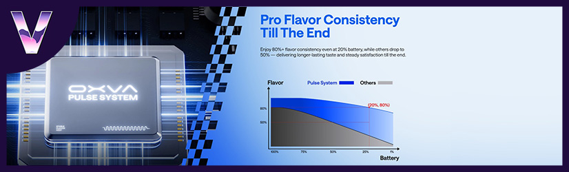 une vape constante et stable